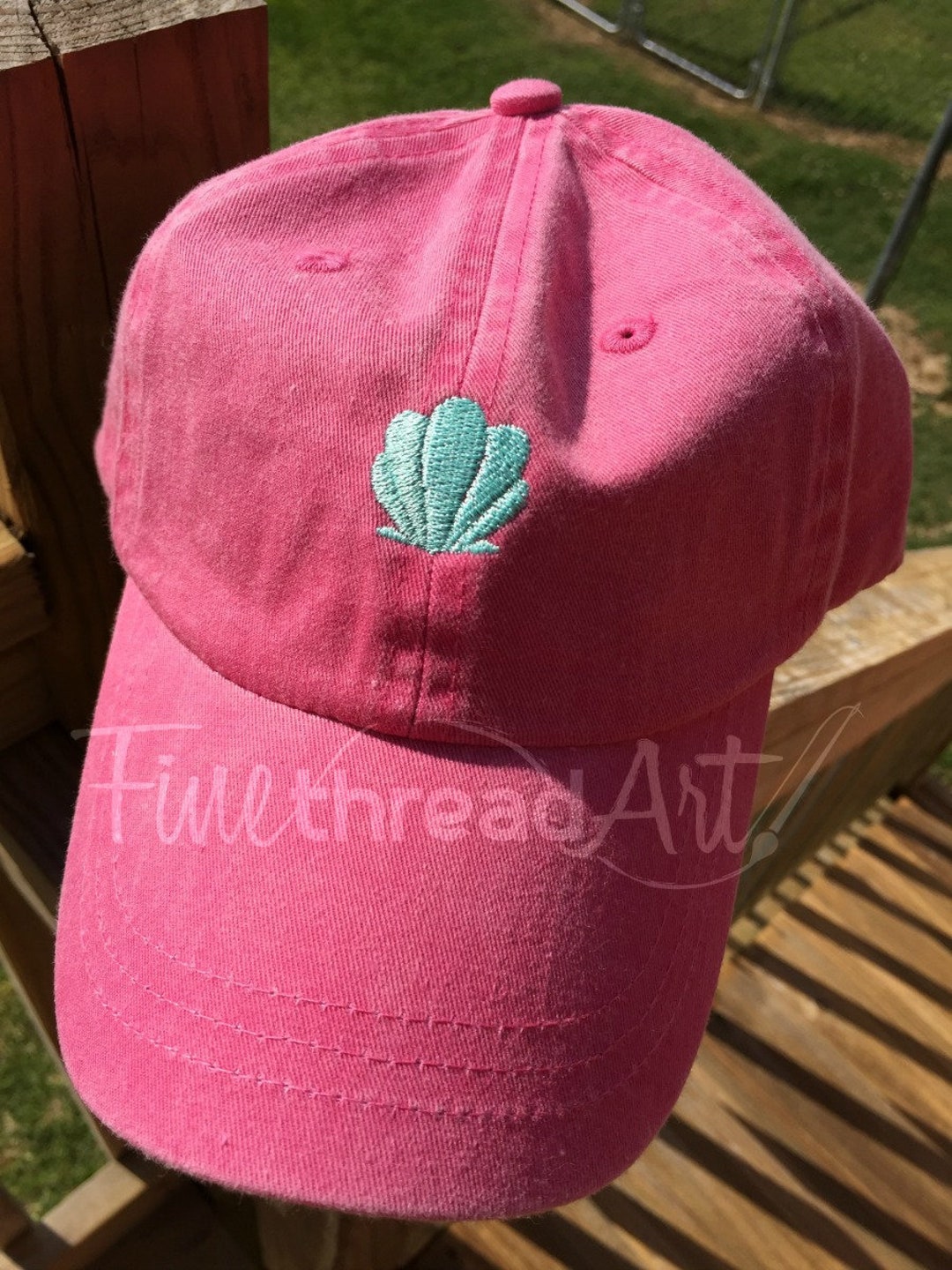 KIDS Size Seashell Mini Design Baseball Cap Hat Leather Strap Nautical ...