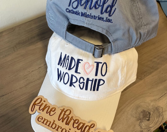 Behold Catholic Ministries, Inc. Cap Hat Unisex Sizing Made to Worship