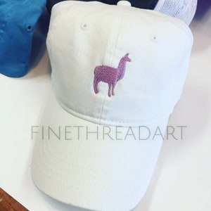Gorra de llama y alpaca con correa de tela para adultos, mujeres o niños, ideal para granjas, ganaderos y agricultores.