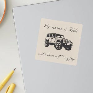 Funny Jeep Sticker Bundle: Off-Road Humor Decals (Digital Download)