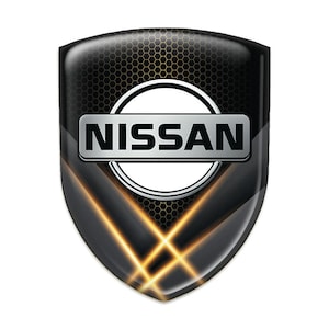 日産ステッカー ドーム型シールド デカール ロゴ エンブレム フェンダー 光沢 カーアクセサリー エポキシ樹脂 シリコンバッジ ブーツ ギフト プレゼント 男性 彼 お父さん