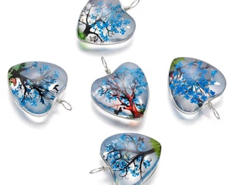 Handmade Murano Glass Necklace: Lampwork Pendant, Artisan Jewelry