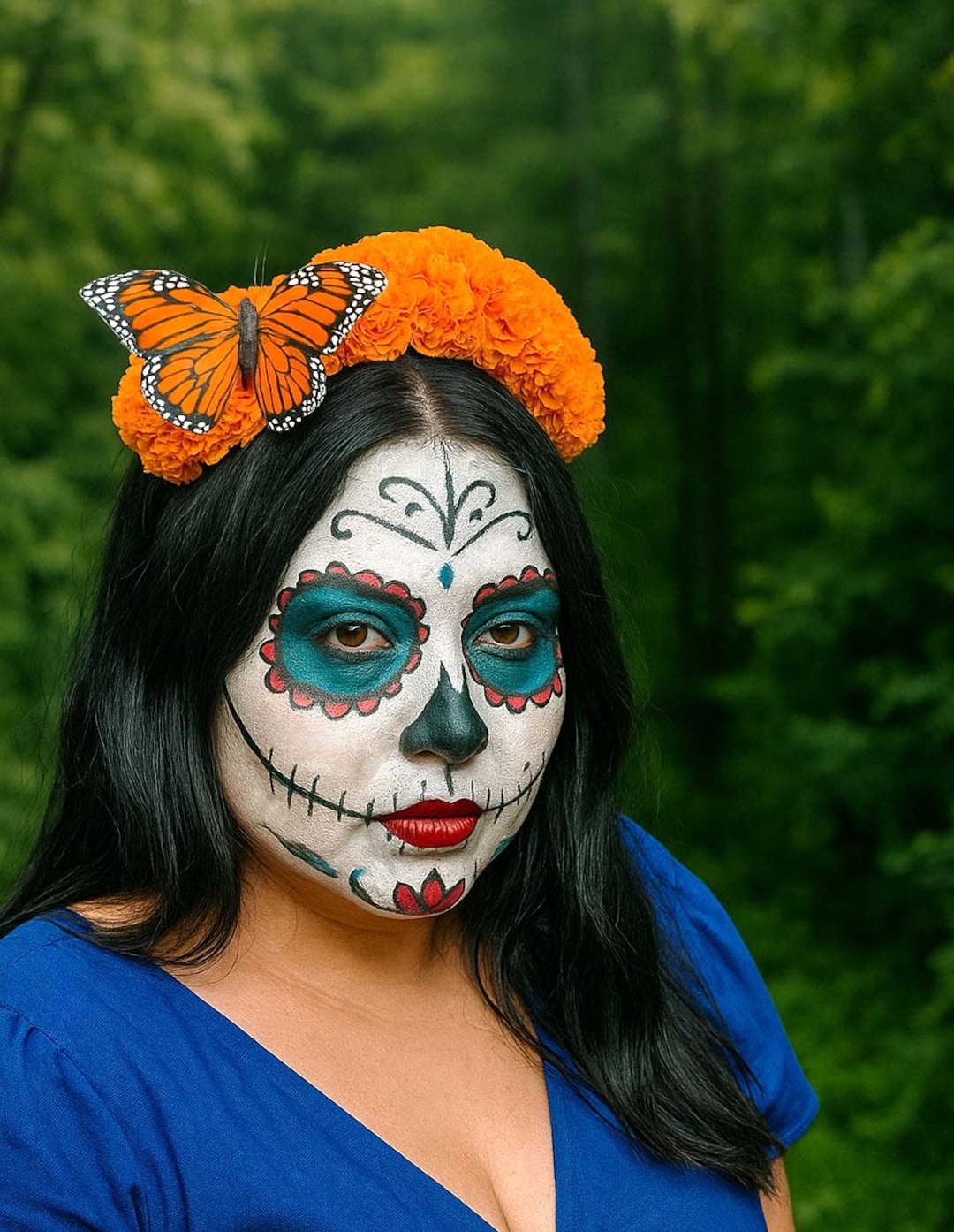 Dia De Los Muertos Crown, Day of the Dead Headpiece, Flower Crown ...