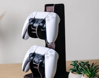 Soporte de mando personalizado, Soportes de mando personalizados, Soporte para mando, Soporte para mando de juegos, Accesorios para juegos, Soporte de madera para PS