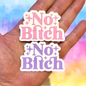 No Bit**-sticker, laptopsticker, grappige sticker geestelijke gezondheid, kindle-sticker, sarcastische sticker met humor voor volwassenen, sticker trendy houding,