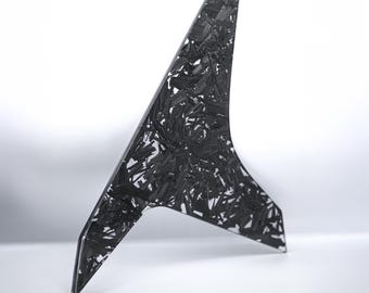 Limited Edition Forged Carbon Fiber Spoiler END PLATES - (Universal FIT)