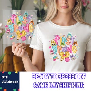 Labubu First Day of School Shirt Dtf, Ready to Press DTF Prints, High-Quality Heat Transfer Designs, Affordable DTF Transfers, Shirt Dtf2