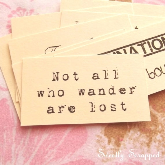 17 Different Journal Prompts, Creative Life, Scrapbooking, Journaling, Cardmaking, Not All Who Wander are lost, Quote Cards, Planner Papers