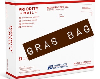 SALE!! LARGE Grab Bag... Tags, Embellishments, Journal cards, Scrapbooking, Cardmaking, Pocketletters, planner, Destash, Ribbon, Flowers