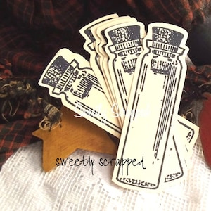 Vintage Test Tube/Vials... Apothecary, Packaging, Candy, Goody Bags, Treat Bags, Labels