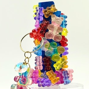 Grand étui à briquets surélevé Gummy Bear Cadeaux bohèmes uniques sur mesure Fête des pères Remise des diplômes 2025 demoiselle d'honneur homme d'honneur bijoux en chaîne Audacieux