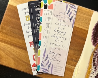 Book Quote Bookmark: Literary Gift