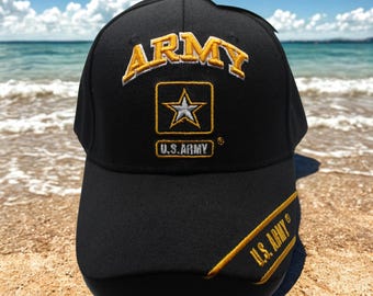 ファーフェルト製アメリカ陸軍正装ブルー制帽 - 下士官用軍帽 - Etsy 日本
