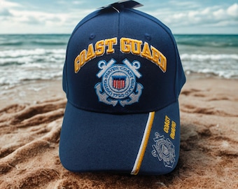 U.S. Coast Guard Baseball Cap – Embroidered USCG Hat | Adjustable