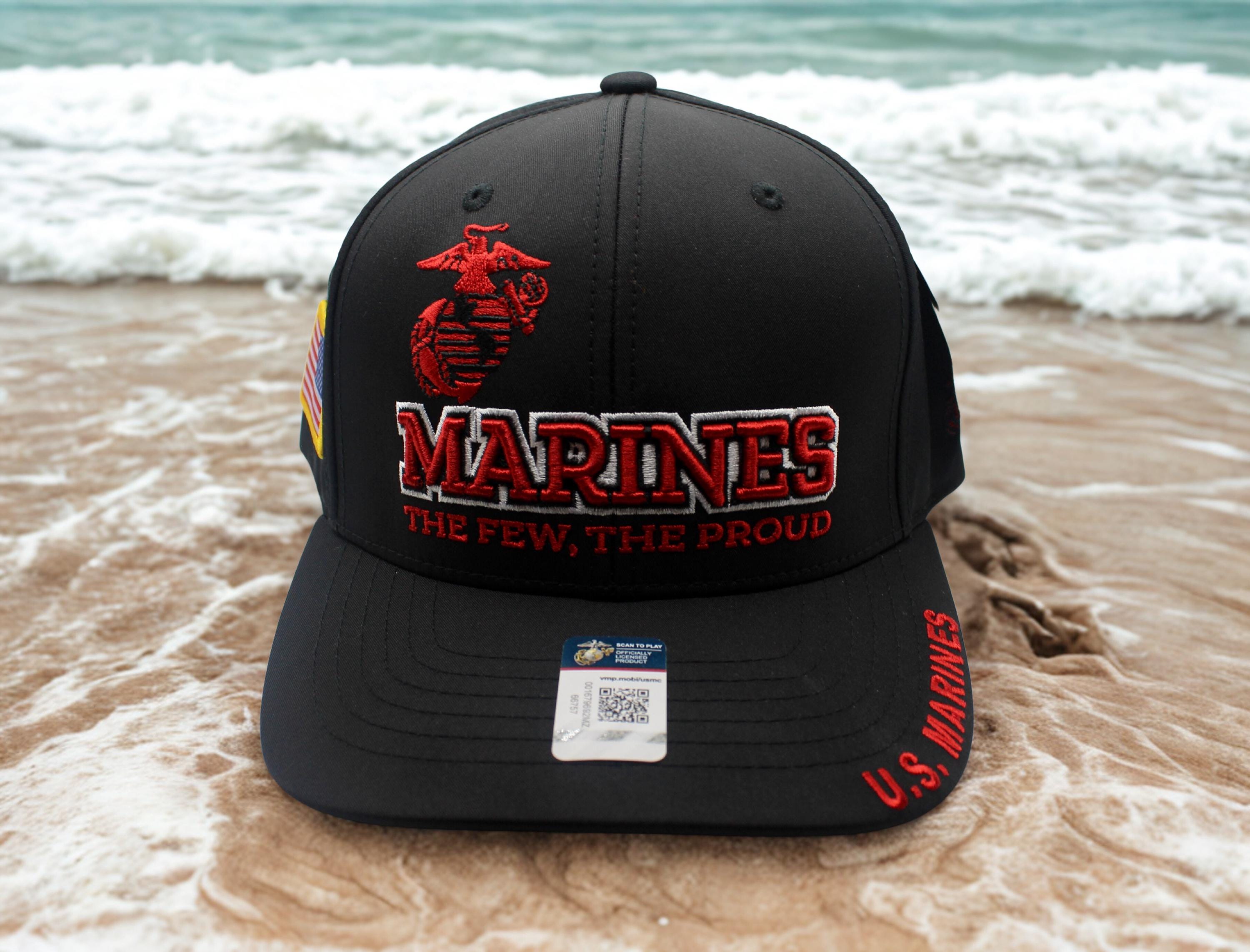 デラックスな米海兵隊帽子。一度海兵隊員になれば、いつまでも海兵隊員