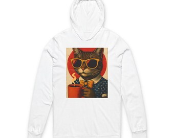 Coffee Cat Lover Hoodie