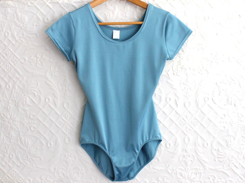 baby blue dance leotard