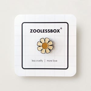 Beige Groove Flower | Pin