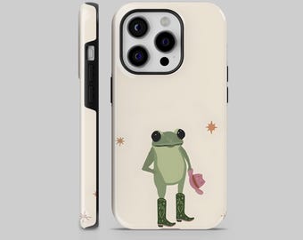 Funda resistente COWBOY FROG para iPhone 17 Pro Max 17 Pro 17 / Samsung S25 Ultra S25+ S25 / Google Pixel 10 Pro XL 10 Pro con un bonito estilo occidental