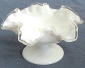 Fenton Silvercrest footed 7 Bowl