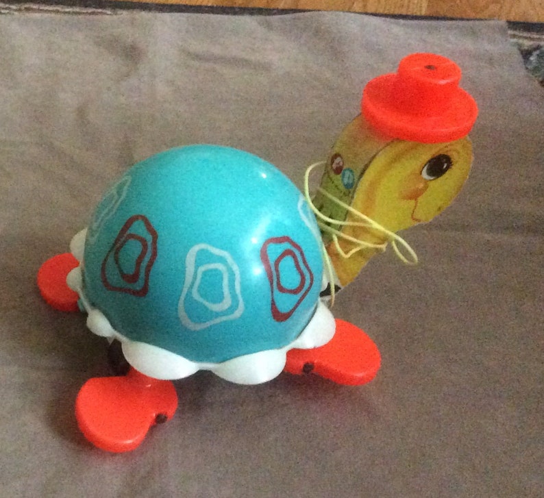 fisher price ride on turtle