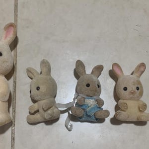 Lote de 15 figuras usadas de Calico Critters o Sylvanian Families imagen 8