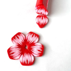 Polymer Clay Flower Petal Cane Tutorial