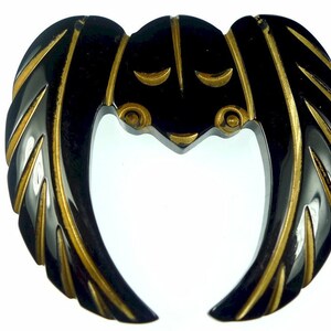 Black bat pendant