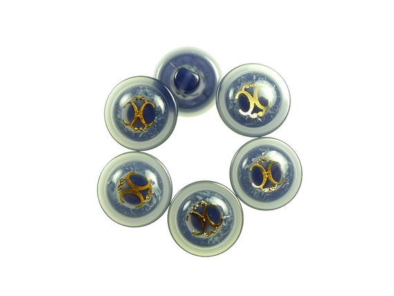 buttons with initials
