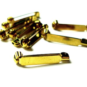 Vintage pins metal tiny 20 pcs