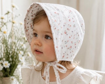 Bonnet Hat Sewing Pattern PDF, Baby to Adult Bonnet Tutorial, Newborn to Adult Large, 10 sizes,  Beginner Friendly, Photo Instructions
