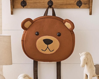 Patrón de costura para mochila de oso: Tutorial para hacer una mochila infantil (Descargar PDF)