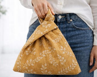 Knot Bag Sewing Pattern: Reversible Design, Beginner Friendly (PDF Pattern) 2 sizes