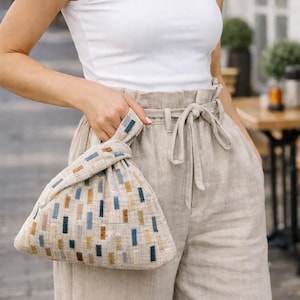 Knot Bag Sewing Pattern: Reversible Design, Beginner Friendly (PDF Pattern) 2 sizes