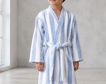 Children’s Dressing Gown Sewing Pattern PDF, Cozy Kids Wrap Robe, Handmade Gift Project, Unisex Sizes 2–12, Photo Tutorial
