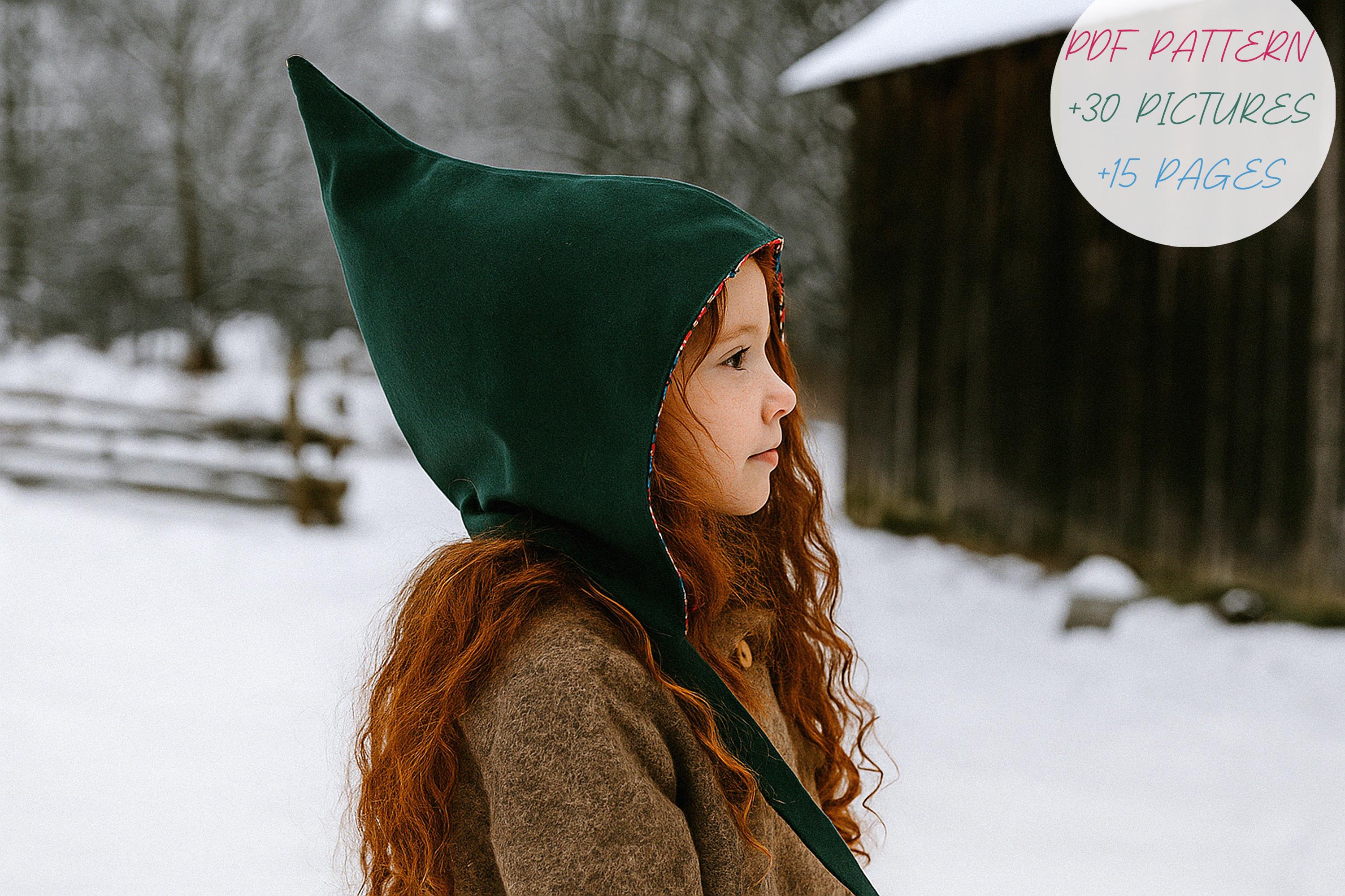 Sewing Pattern Pixie Pixie Hat Sewing Pattern: Beginner-friendly Easy DIY Tutorial (new Born ...
