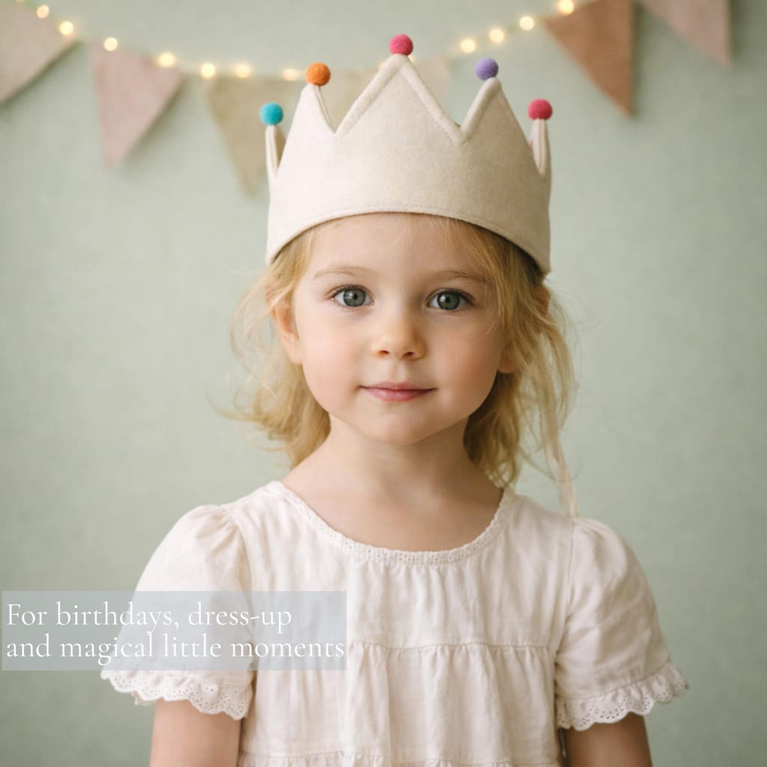 Fabric Crown Sewing Pattern | Birthday Party Hat Tutorial (PDF Download ...