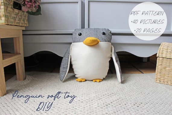 Diy Toy Penguin Sewing Pattern: Easy Steps for Adorable Plush Toys