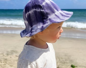 Patrón de costura para sombrero para el sol: 9 tallas, desde recién nacido hasta adulto (Descarga PDF)