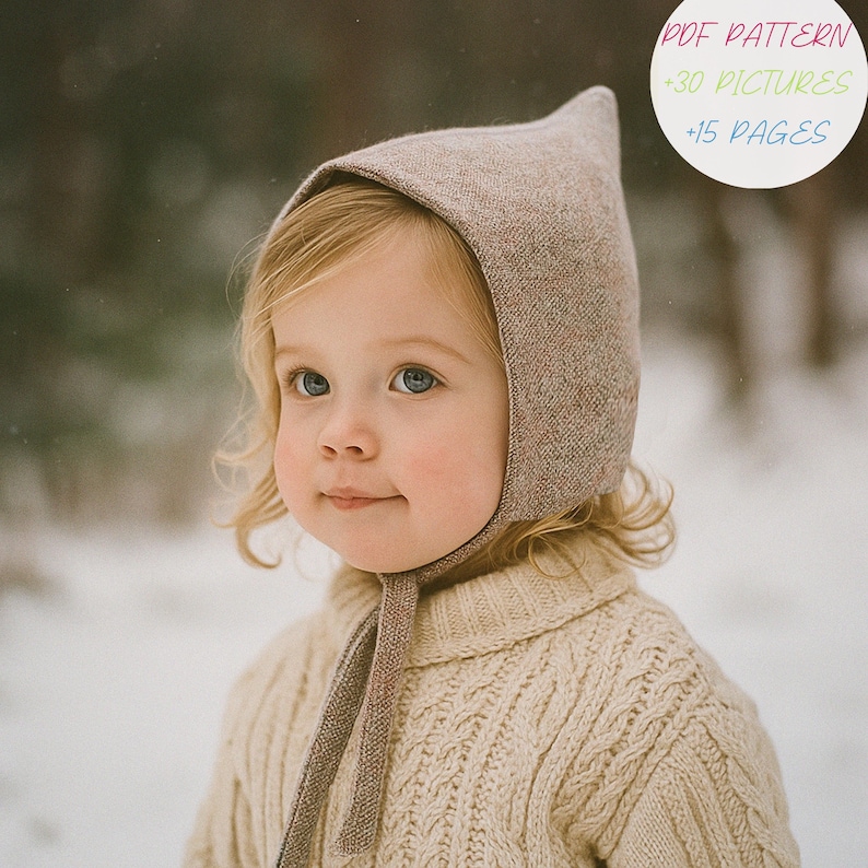 Pixie Hat Sewing Pattern: Beginner-Friendly DIY Tutorial (New born to Adult) (PDF Pattern) image 3