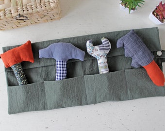 Patrón de costura del juego de herramientas para patchwork con estuche enrollable (PDF)