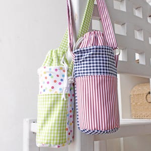 Patron de couture DIY pour porte-bouteille : facile, rapide et super pratique ! Manuel numérique PDF, instructions de couture avec photos étape par étape
