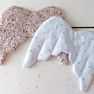 Ailes d'ange en tissu – 2 tailles, tutoriel et modèle PDF, rapides et faciles à coudre, parfaits pour les tout-petits et les enfants ! DIY - Créez facilement de la magie