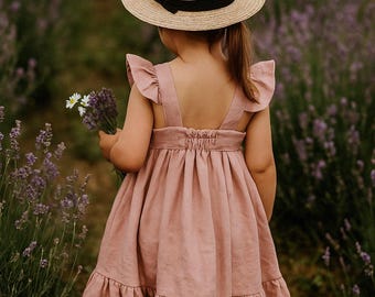 Sukienka z falbankami na ramiączkach – wzór w formacie PDF: dla początkujących, 3 rozmiary (12–36 miesięcy)