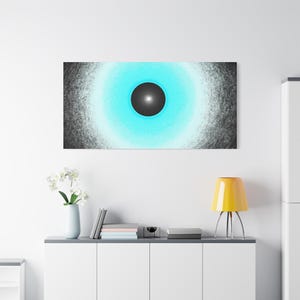 Canvas Wall Art, &quot;Soul&quot; Artwork Print, Matte Stretched 1 25&quot;, Home Decor, Living Room Decor, Gift for Art Lover, Office Wall Decor, Unique