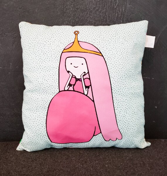 Cute Princess Bubblegum Adventure Time Square Pillow 10x10 Etsy