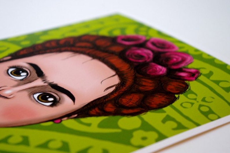 Lil' Frida Kahlo Kid Art Print image 4