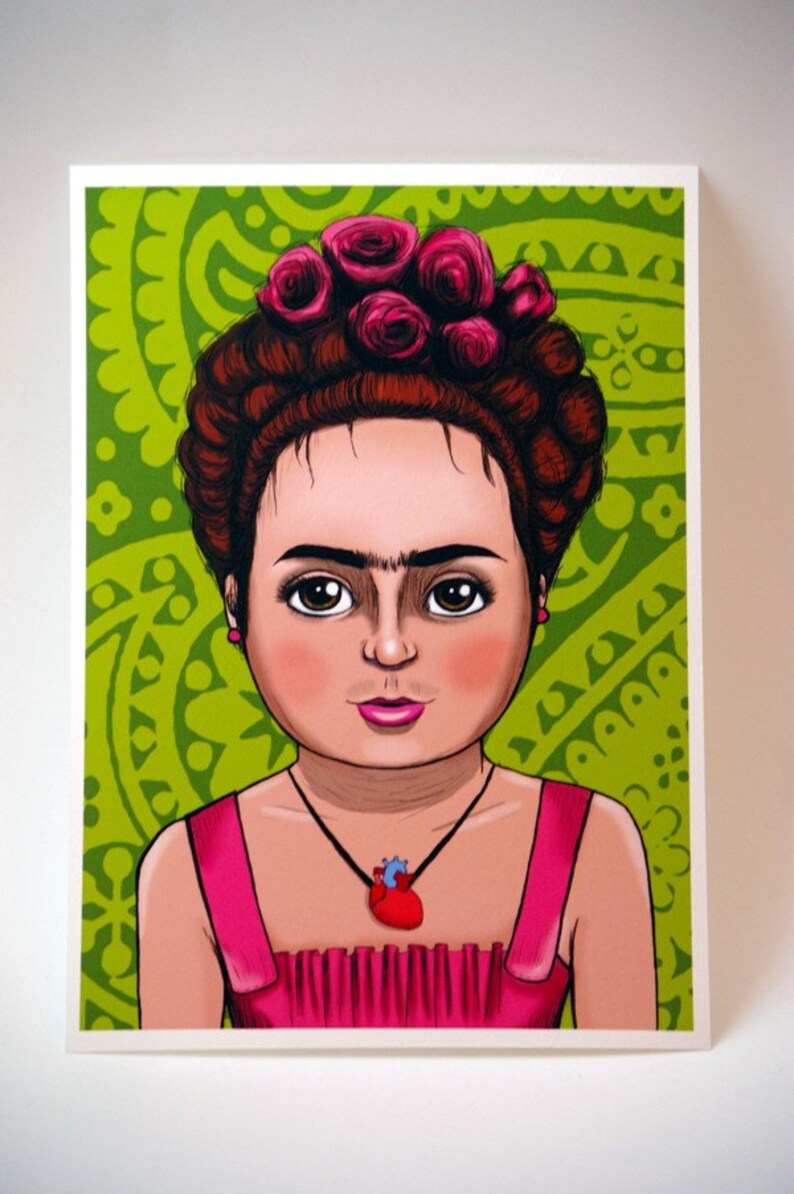 Lil' Frida Kahlo Kid Art Print image 3