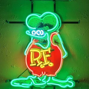 Rat Fink Neon Signs - Etsy