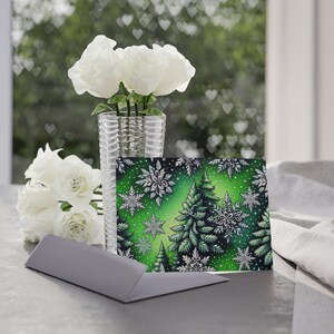 Festliche Weihnachtskarten | Zweiseitige Weihnachtsgrüße, Saisonkarten, Winterwünsche, Umweltfreundliche Designs, Feiertagseinladungen